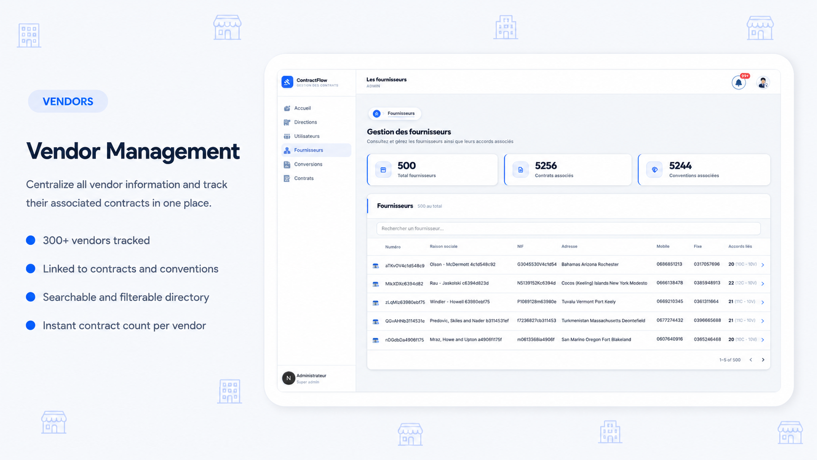 Vendor management